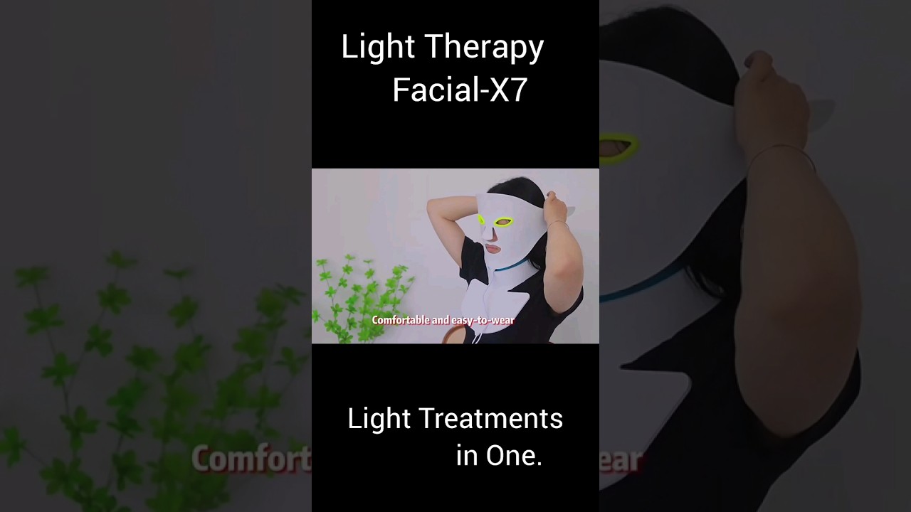 “Skincare Just Got Smarter — Light Therapy Facial-X7 🔴🟢🔵 #GlowingSkin #LightTherapyMask #Skin