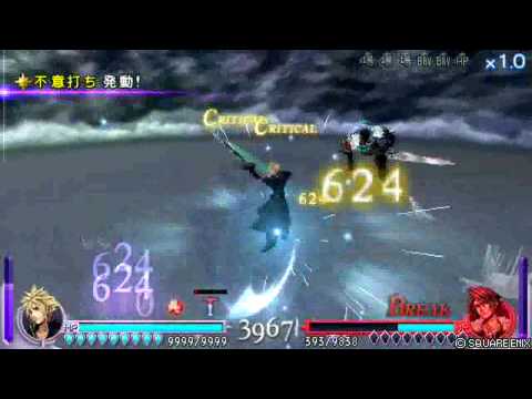 Cloud lvl 100 VS Squall lvl 100