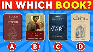 THE NEW TESTAMENT - 25 BIBLE QUESTIONS TO TEST YOUR BIBLE KNOWLEDGE | The Bible Quiz