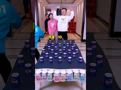 Roller challenge, too much fun!! #Funny #Party Game #Family Game Challenge