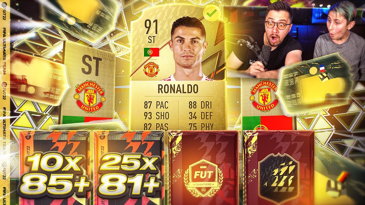 MŁODY WIDZ vs. POTĘŻNE PACZKI na NOWY ROK 🎉🎊 (85x10 81x25 itp)  | FIFA 22