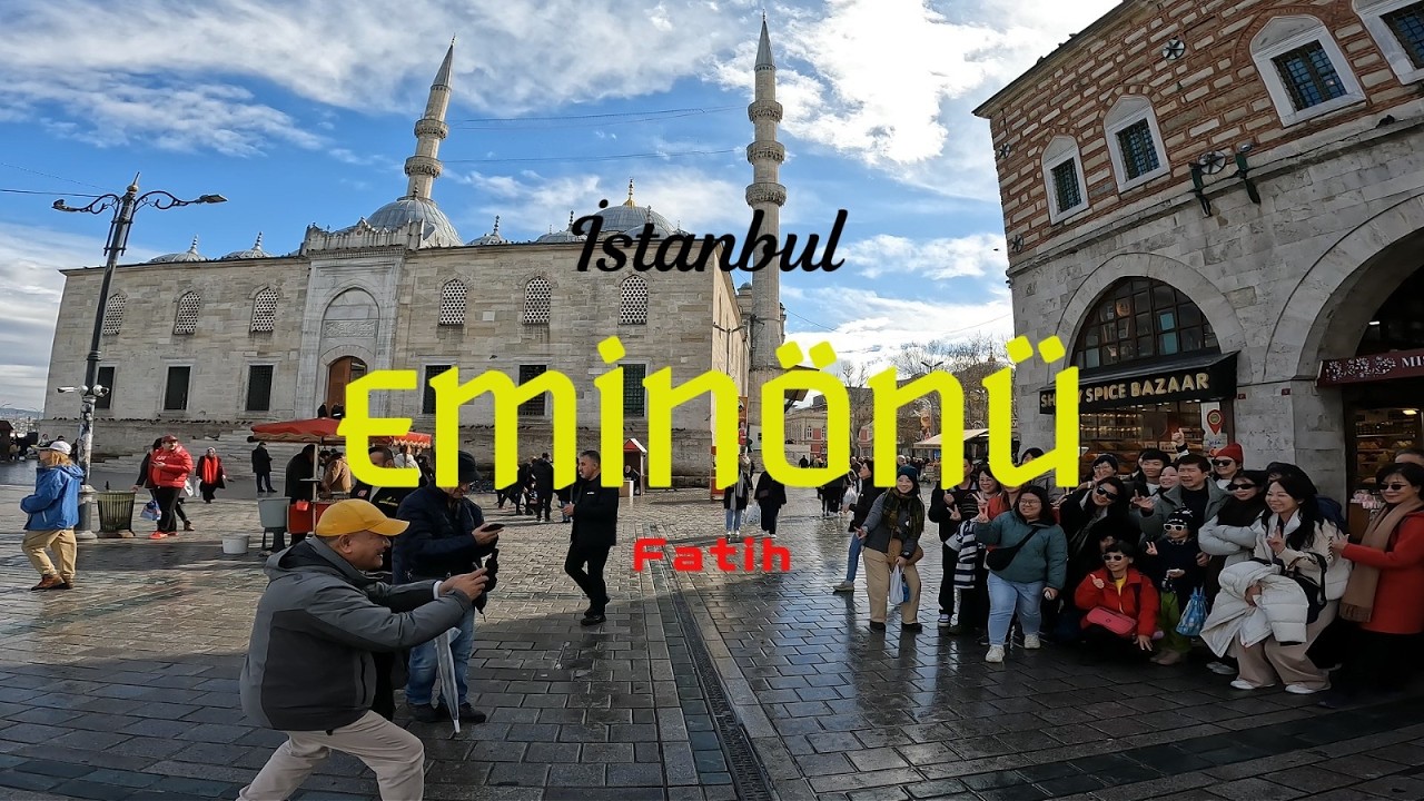 Eminönü’nü adım adım geziyoruz