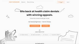 Fight Papework Updated Demo - Generative AI for Healthcare Appeals