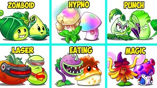 Random 6 Best Pair Plants - Who Will Win? - PvZ 2 Team Plant Vs Team Plant