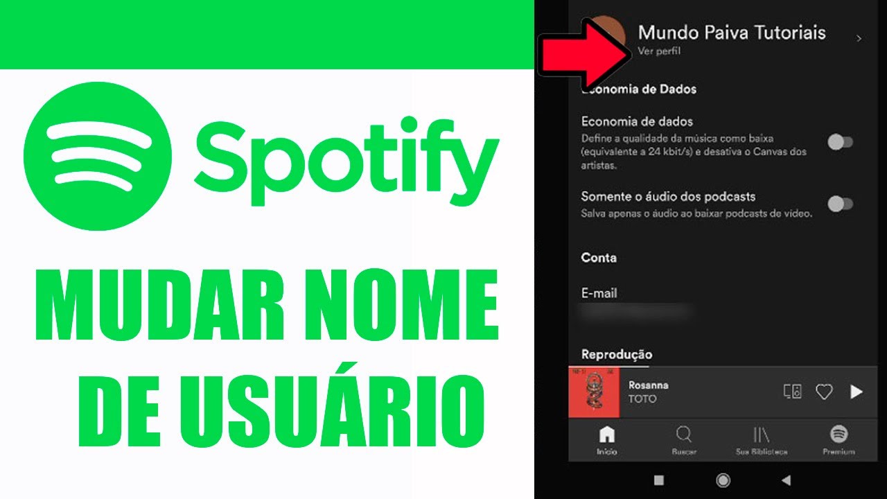Como Mudar O Nome Do Usuario Do Spotify
