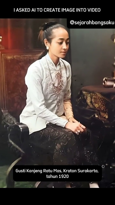 Gusti Kanjeng Ratu Mas, Kraton Surakarta, tahun 1920 #shorts