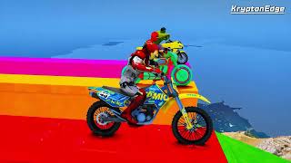💥 GTA 5 Superhero Madness Begins! | 🦸‍♂️ Spider-Man, Hulk, Iron Man, Superman Race! screenshot 5