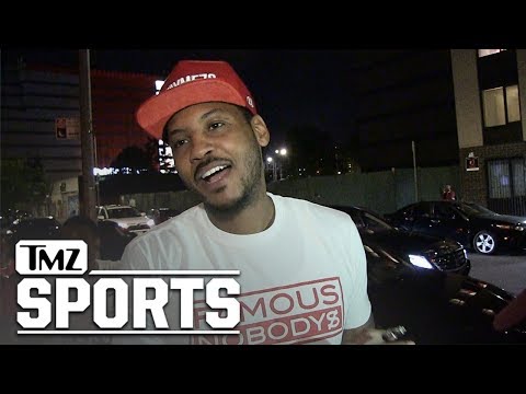 Carmelo Anthony Would Love to Join KD & Kyrie in Brooklyn, 'That's Family' | TMZ Sports