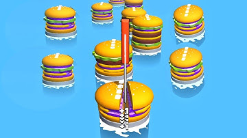 Burger Slice! Very satisfying and relaxing ASMR slicing game