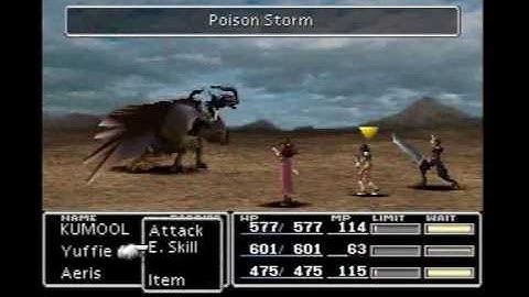 FFVII - LLNIIENACMO Challenge - Enemy Skill Battles