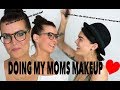 Doing My Moms makeup | Will she reveal any secrets about me? | Linda Hallberg Tutorials