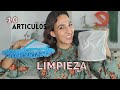 Mis 10 articulos FAVORITOS de LIMPIEZA🧹| Organizadores, aspiradores, cepillos...