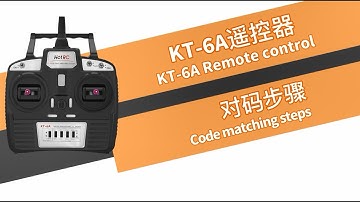 HotRc KT-6A remote control code matching steps