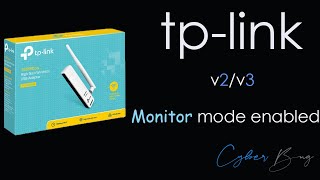 Tp-Link WN722N V3/V2 enable monitor mode (KALI LINUX)