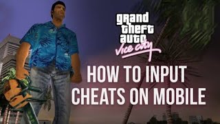 How to type cheat code in gta vice city mobile screenshot 5