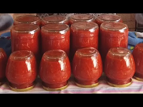 видео: АДЖИКА!🍅🧄🌶 УНИВЕРСАЛЬНАЯ! ДВА в ОДНОМ! ВКУСНО как в ДЕТСТВЕ!