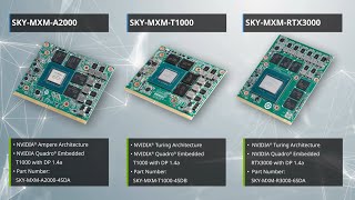 SKY-MXM-T1000 - MXM 3.1 Type A NVIDIA®Quadro®Embedded T1000 with DP 1.4a -  Advantech