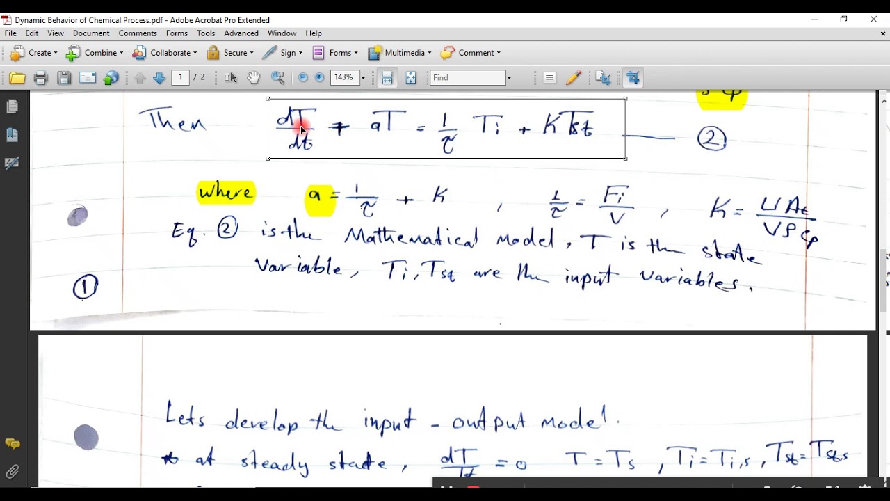 process control and dynamics in python - youtube... Process Control, Lecture Four, Part one - YouTube