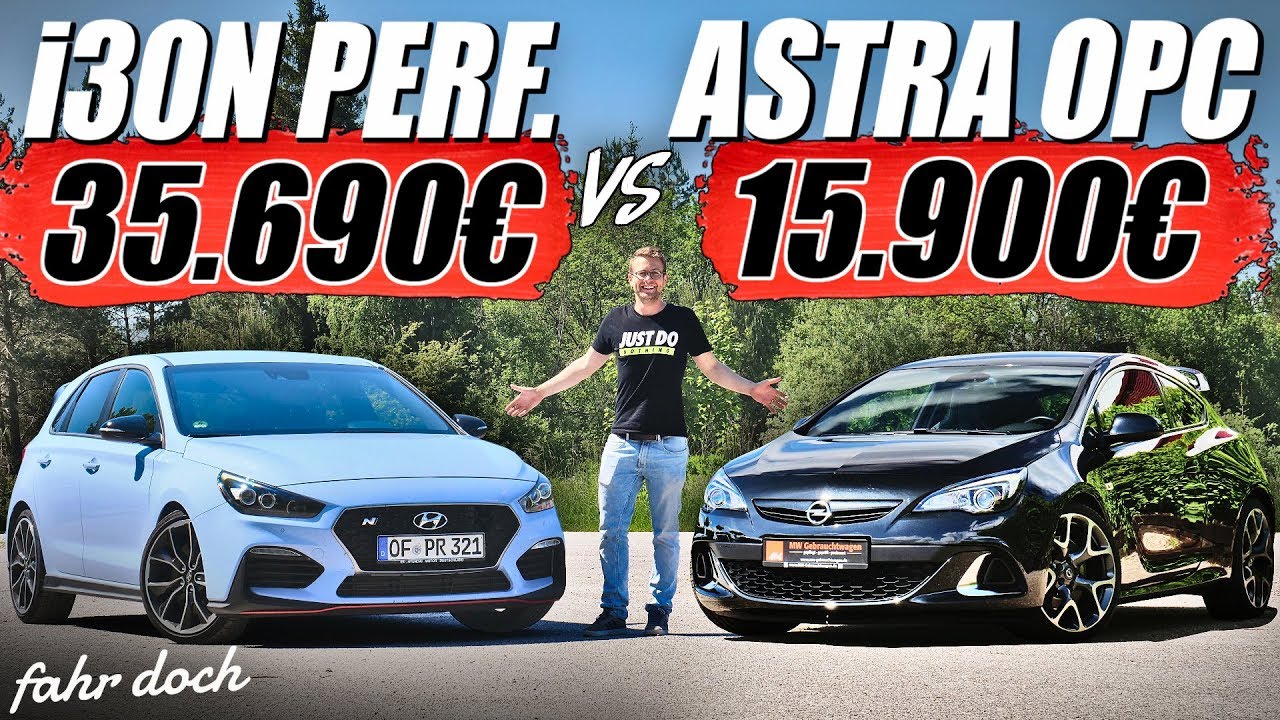 Alt Oder Neu Opel Astra Opc Vs Hyundai I30 N Performance Review Und Fahrbericht Fahr Doch Youtube