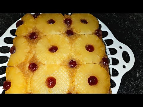 CLASSIC PINEAPPLE UPSIDE DOWN CAKE RECIPE