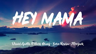 HEY MAMA - David Guetta ft Nicki Minaj- Bebe Rexha- Afrojack (Lyrics/Vietsub) Resimi