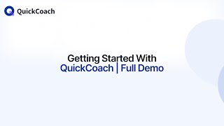 Getting Started With QuickCoach | Full Demo screenshot 1