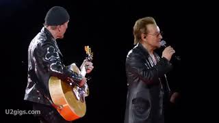 U2 Bono Ukraine Speech / Don't Dream It's Over, Las Vegas Sphere 2024-02-17