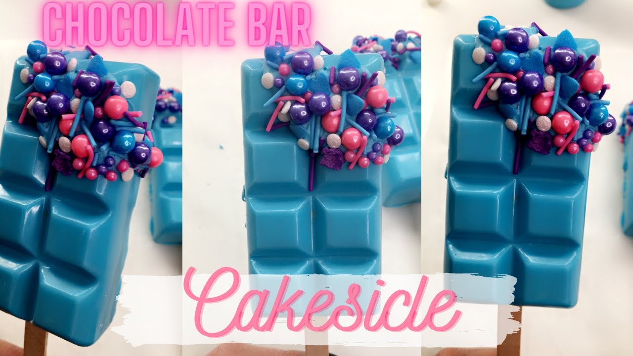 HOW TO MAKE PERFECT CAKESICLES AT HOME HOW TO MAKE CHOCOLATE BAR CAKESICLES FROM TIK TOK YouTube
