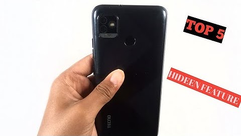 TECNO POP 5 TOP 5 HIDDEN FEATURES TIPS& TRICKS BEST FEATURES