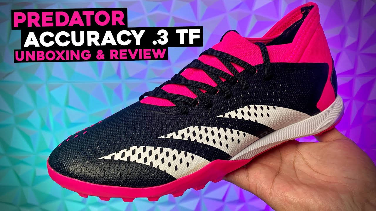 adidas Predator Accuracy .3 TF | UNBOXING & REVIEW - YouTube