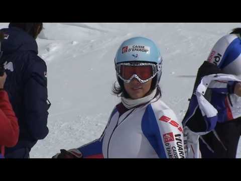 Les Contamines Montjoie: Marie Marchand-Arvier ent...