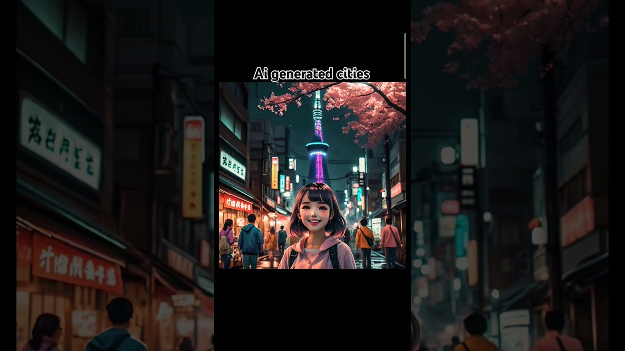 AI GENERATED CITIES PART 1 #music #jazz #vintage #retro #art