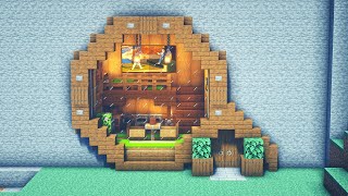 Minecraft DAĞ EVİ YAPIMI - Minecraft Kolay Ev Yapımı