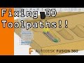Fusion 360 CAM: 3D Toolpath Containment!   FF55