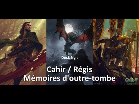 English or French version Nilfgaard gwent cards deck-fan made witcher 3  Toys & Hobbies lucotte-france Collectible Card Games