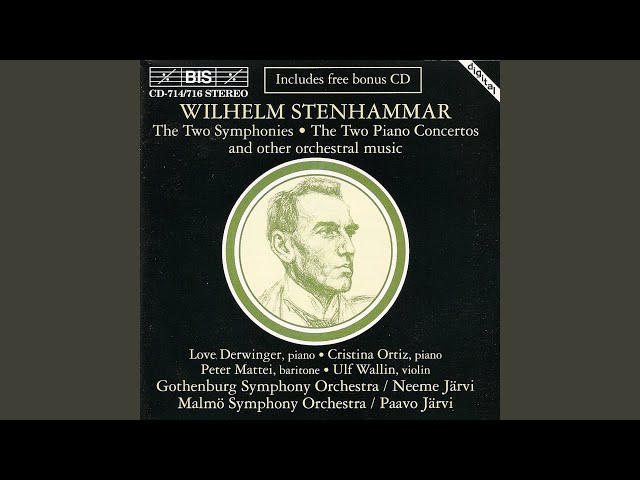 Stenhammar - Concerto pour piano n°2:Scherzo : C.Ortiz / Orch Symph Göteborg / N.Järvi