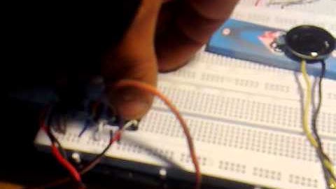 Sound module for the 9x TX. Bench test