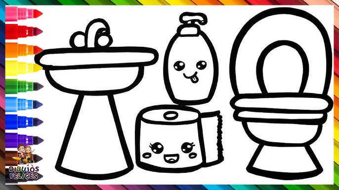 Dibuja y Colorea Un Baño Arcoiris 🚽🧻🧼💦🚾🌈 Dibujos Para Niños - YouTube dibuja-y-colorea-un-ba-o-arcoiris-dibujos-para-ni-os-youtube