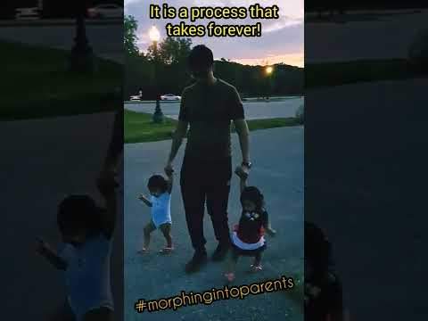Evening Walk With Daddy | Ariana and Aviana The Identical Twins