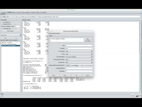 How to run K-NN  in WEKA