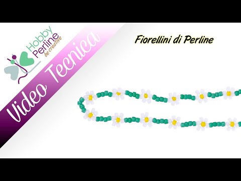 Video: Come Tessere Fiori Dalle Perline