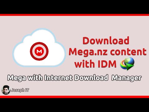 Download Mega nz Files with IDM Extension - Download from Mega using IDM