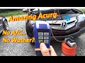 Amazing Acura: No A/C & No Washer...
