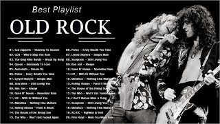 Old Rock Songs Hits 60s 70s 80s | AC/DC, Aerosmith, L.Zeppelin, Bon Jovi, Queen, Pink Floyd...