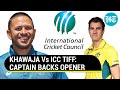 Aussie Captain Pat Cummins Backs Usman Khwaja Amid Tiff With ICC; ‘Standing Up For His Beliefs…’