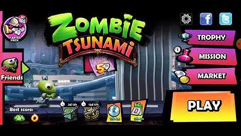 ZOMBIE TSUNAMI WALKTHROUGH GAMEPLAY TUTORIAL NO COMMENTARY ANDROID GOOGLE PIXEL 4 XL OCTOBER 2020