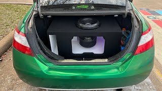 Sundown Xv4 12β Custom Box installed! Guide