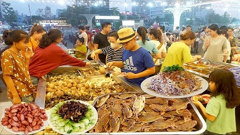 Thất Thủ Buffet Hải Sản KCX tôm càng sống, ghẹ ốc, 239K đông nghẹt khách ở khu nhà giàu