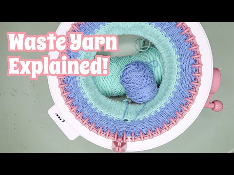 Waste Yarn Explained! | Why You Should Be Using Waste Yarn On The Knitting