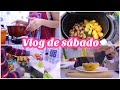 COMPRAS DE FRUTAS E VERDURAS PRA QUINZENA , LIMPEI TUDO E ORGANIZEI AS CARNES , NOSSO SÁBADO